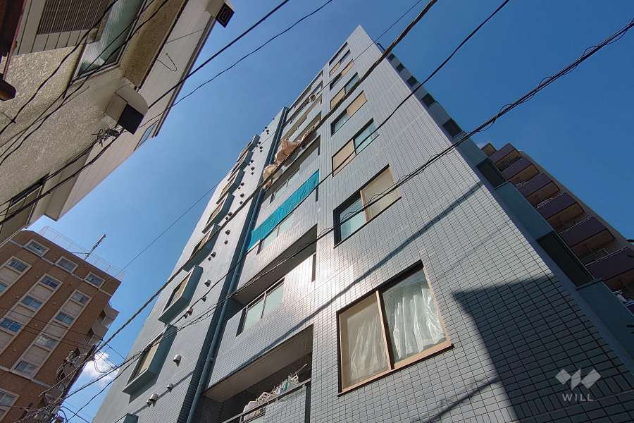 ユニーブル武蔵小山3の外観（東側から）