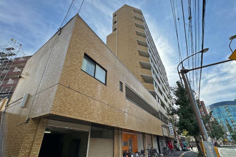 ライオンズマンション旗の台の外観（北側から）