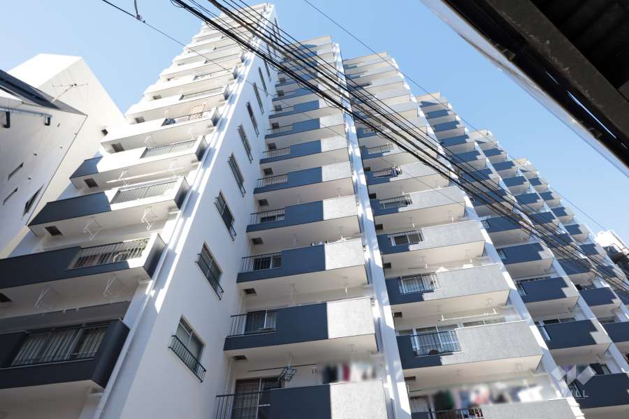 新池田山マンションの外観(西側から)