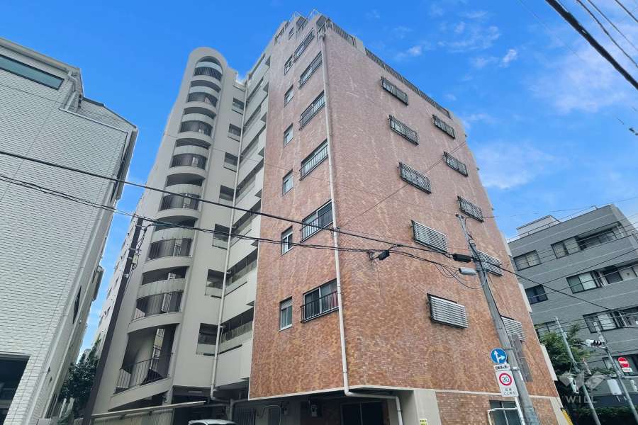 西小山サマリヤマンションの外観（北東側から）