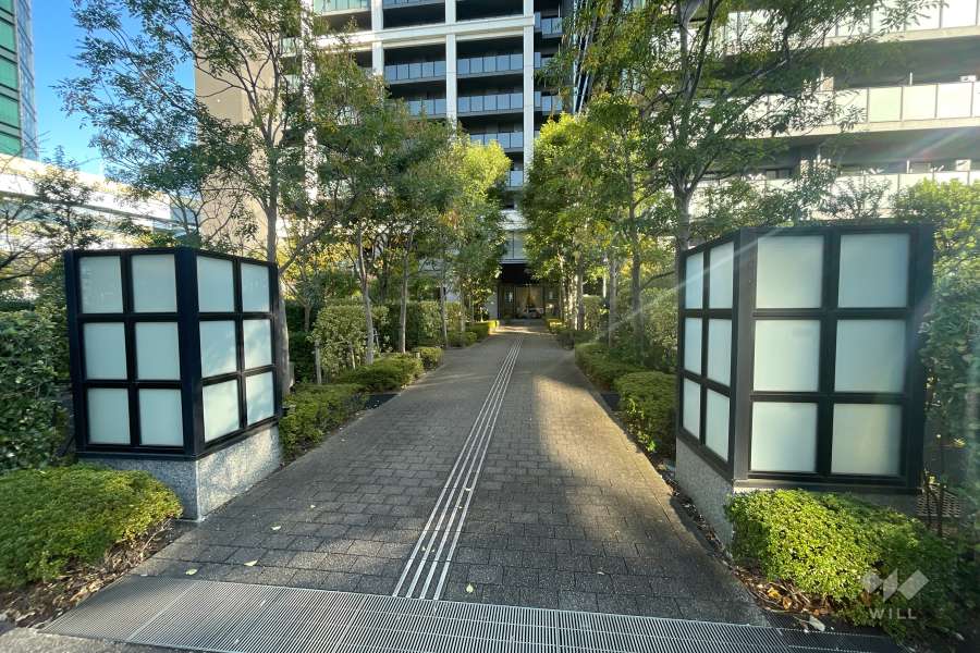 敷地の出入り口