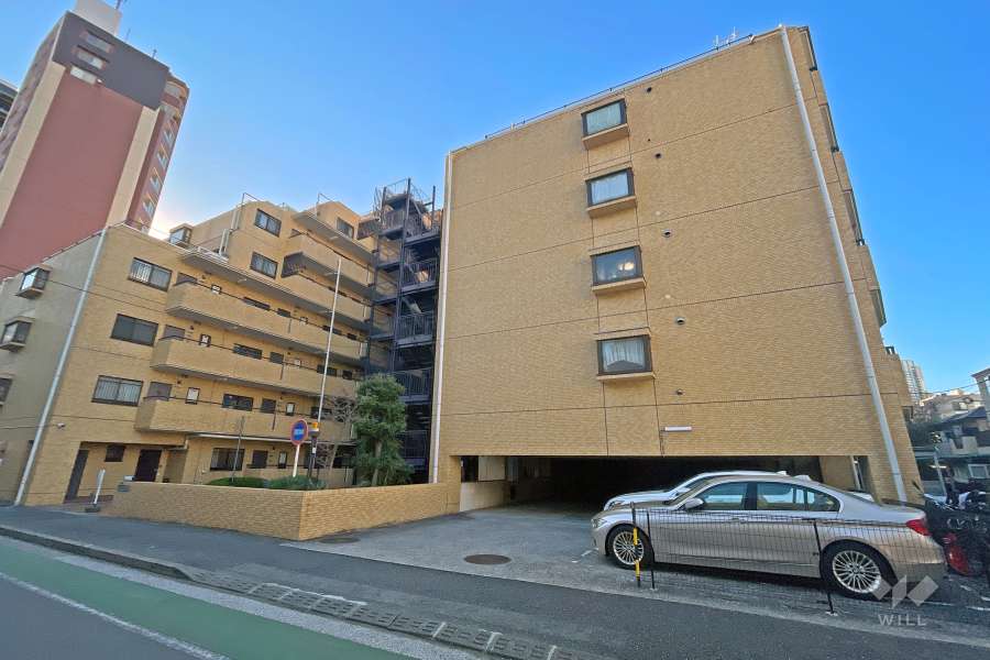 サンライフ東品川の外観（北西側から）