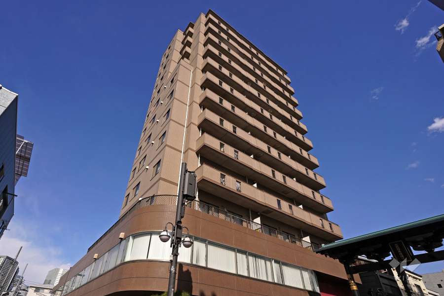 ベイテラス北品川の外観（南西側から）