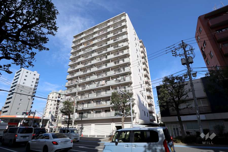 藤和戸越コープの外観（南東側から）