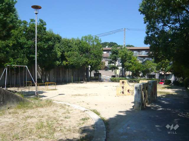 隣接する公園