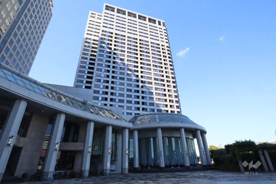 シーフォートタワーの外観(南西側から)　