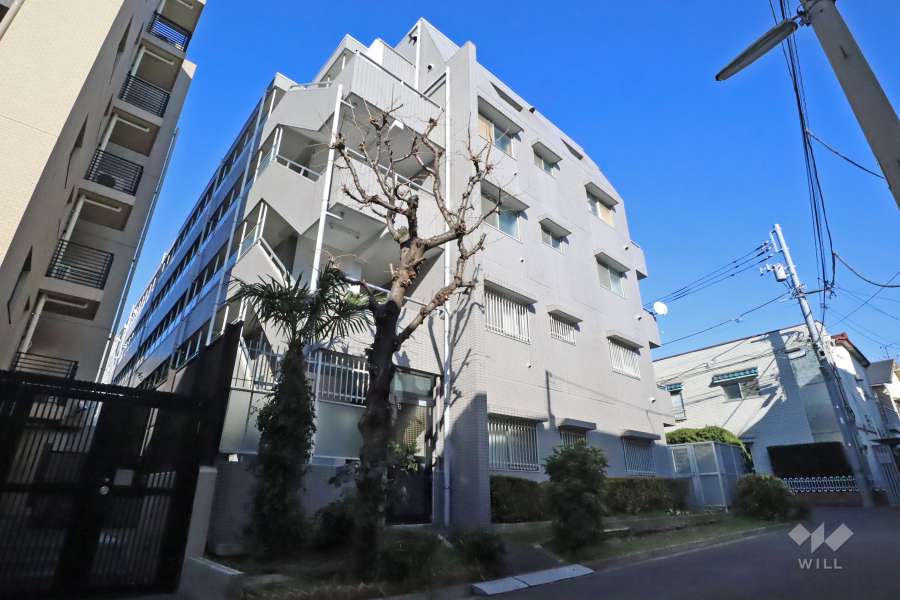 品川大井町スカイレジテルの外観(南西側から)