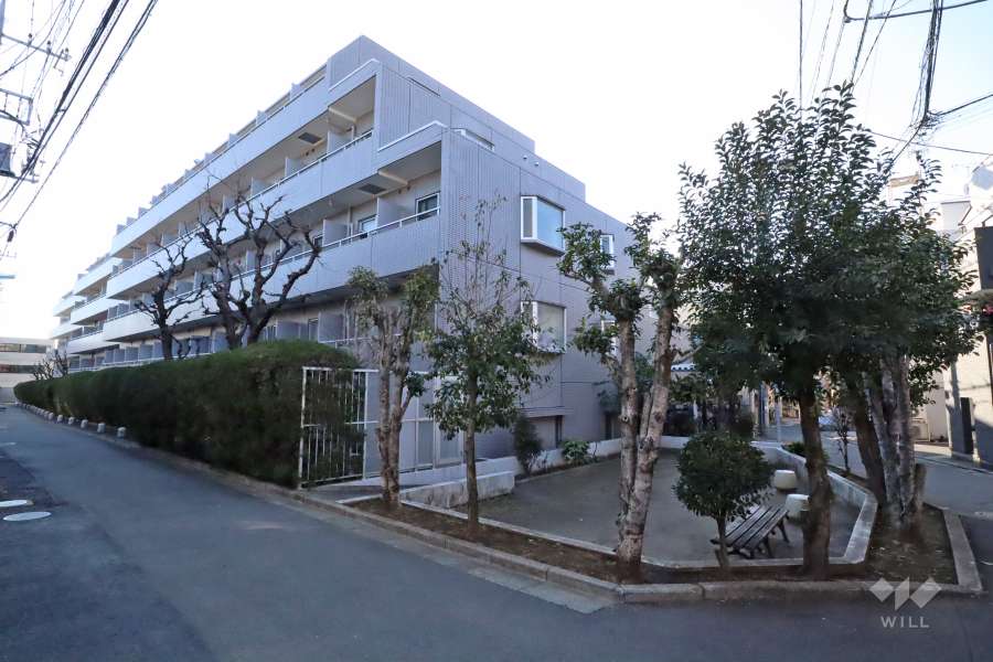 品川大井町スカイレジテルの外観(北東側から)