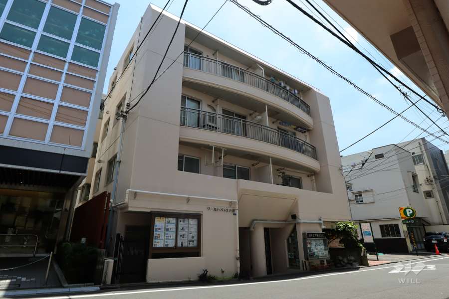 ワールドパレス戸越の外観(北西側から)