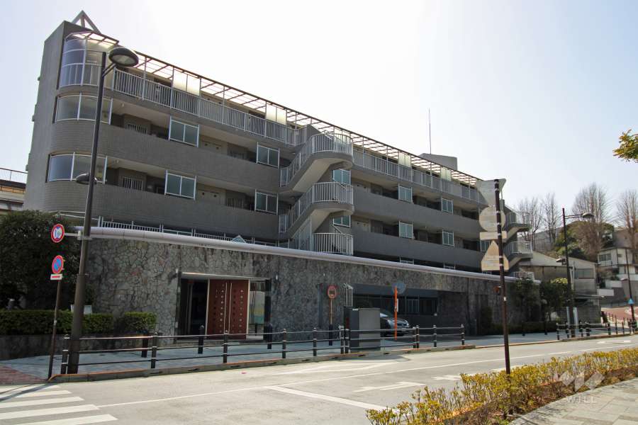 『ロイヤルパレス大崎』の外観（北東側から）