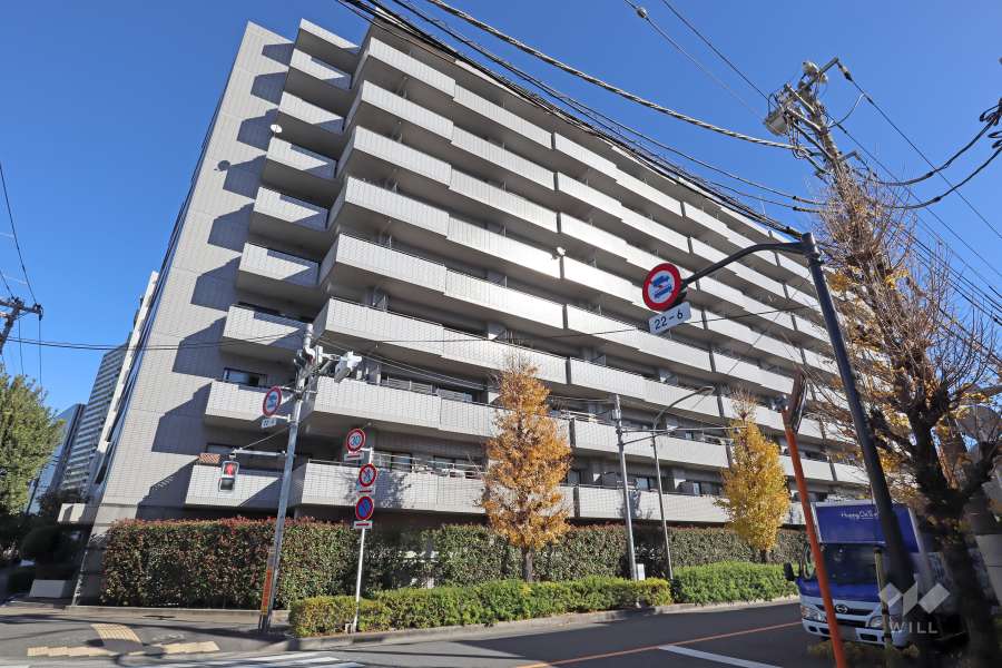 ミサワホームズ東大井の外観（南西側から）