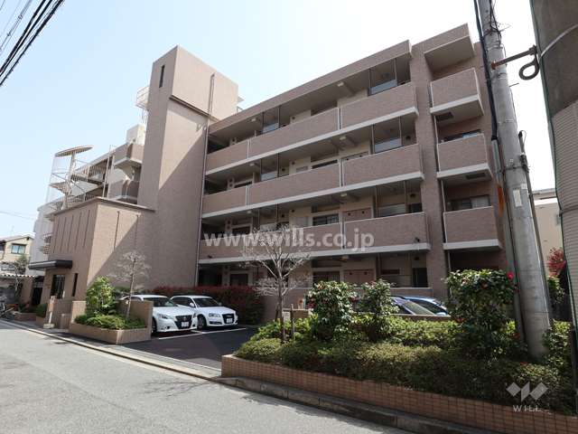 サンクレスト塚口の外観（北西側から）