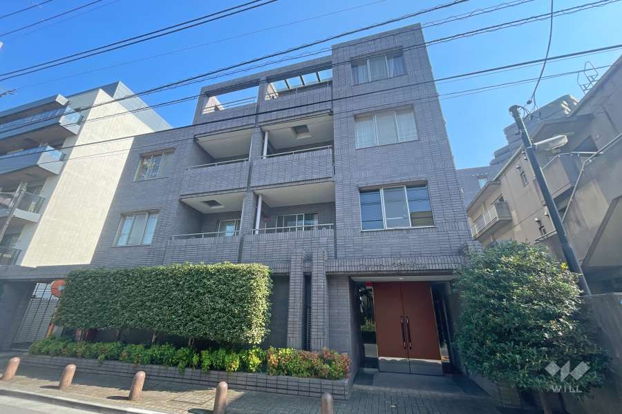 フォレセーヌ御殿山の外観（南西側から）