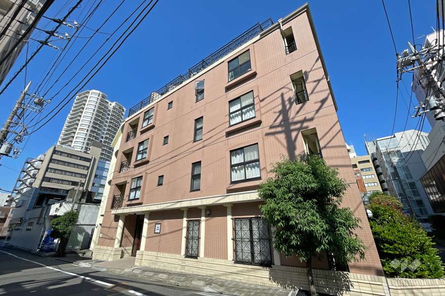 ジェイパーク不動前の外観（南西側から）