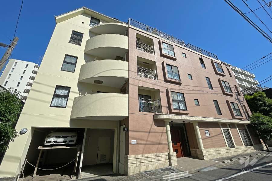 ジェイパーク不動前の外観（北西側から）