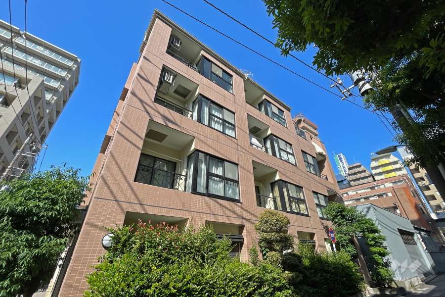 ジェイパーク不動前の外観（南西側から）