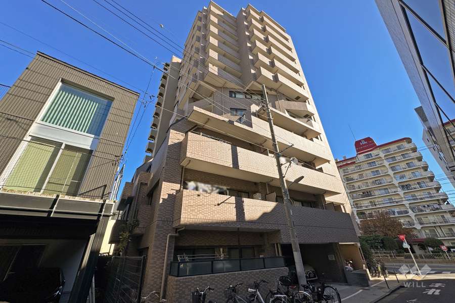 モリス大井町南の外観（南西側から)