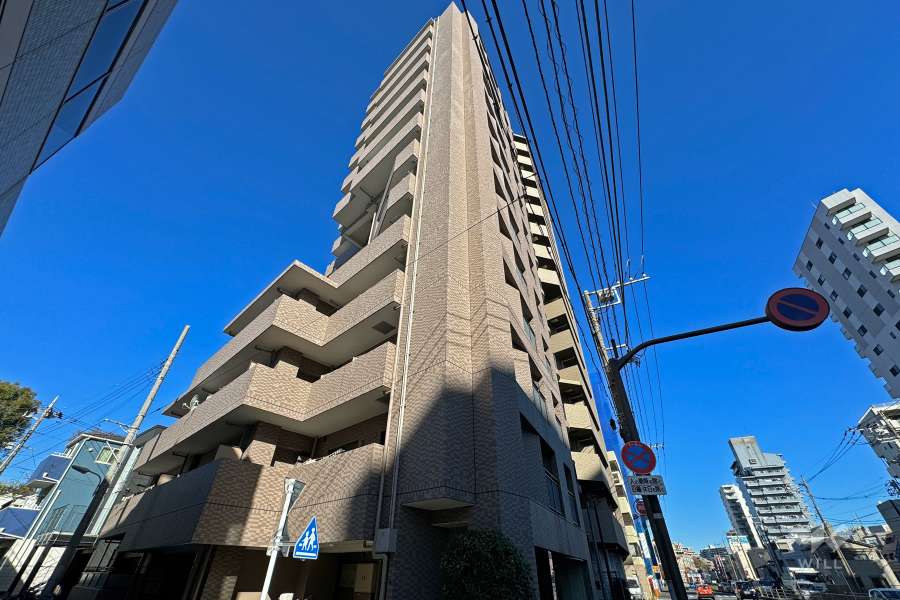 モリス大井町南の外観（南東側から）