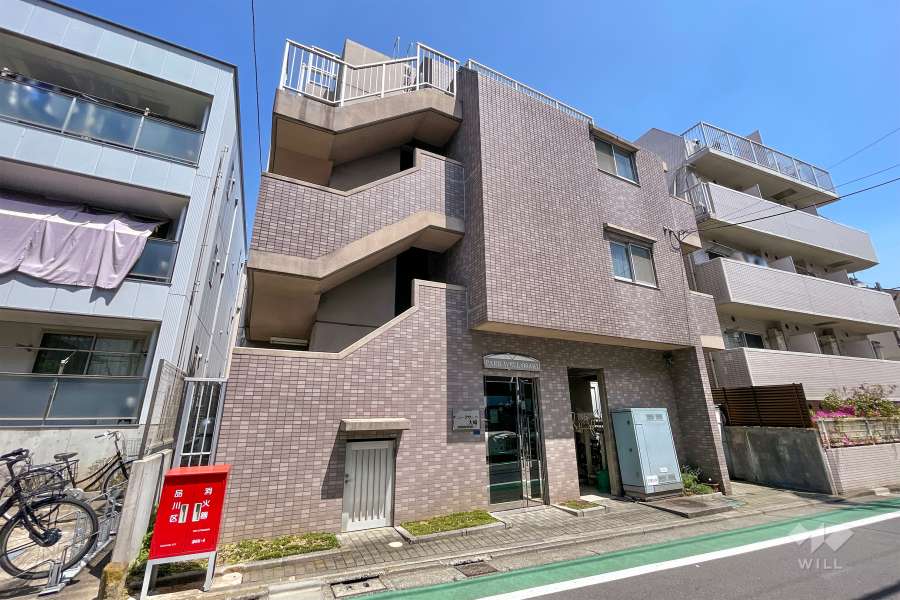 パークウェル大崎の外観（南西側から）