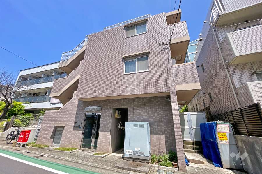 パークウェル大崎の外観（南東側から）
