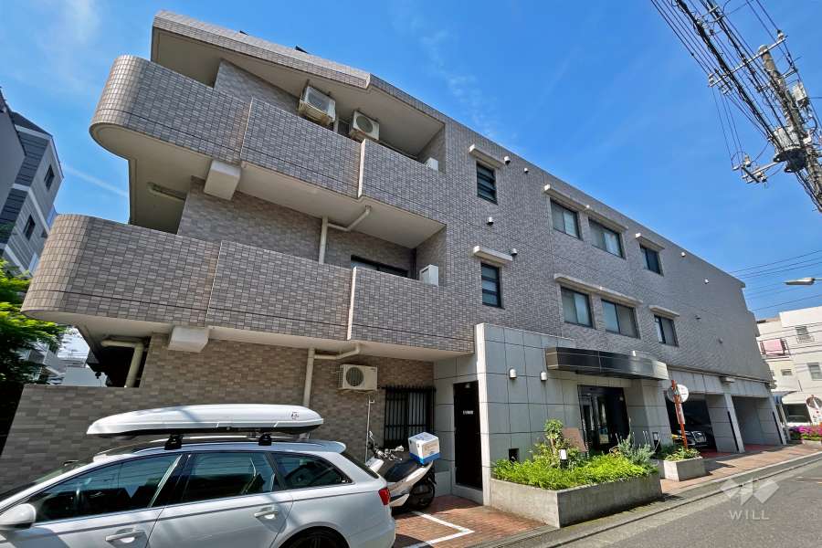 ドム中延の外観（北東側から）