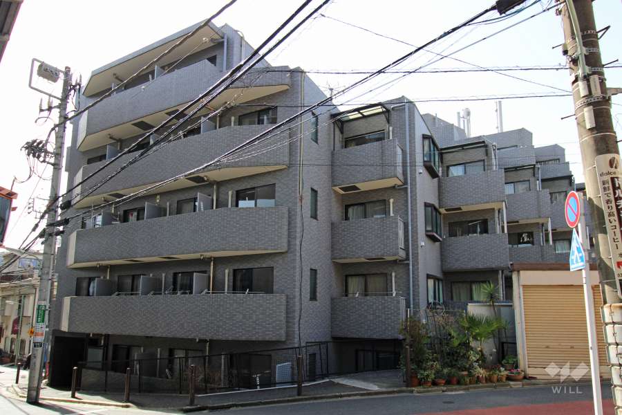 サンテミリオン西品川の外観（北東側から）