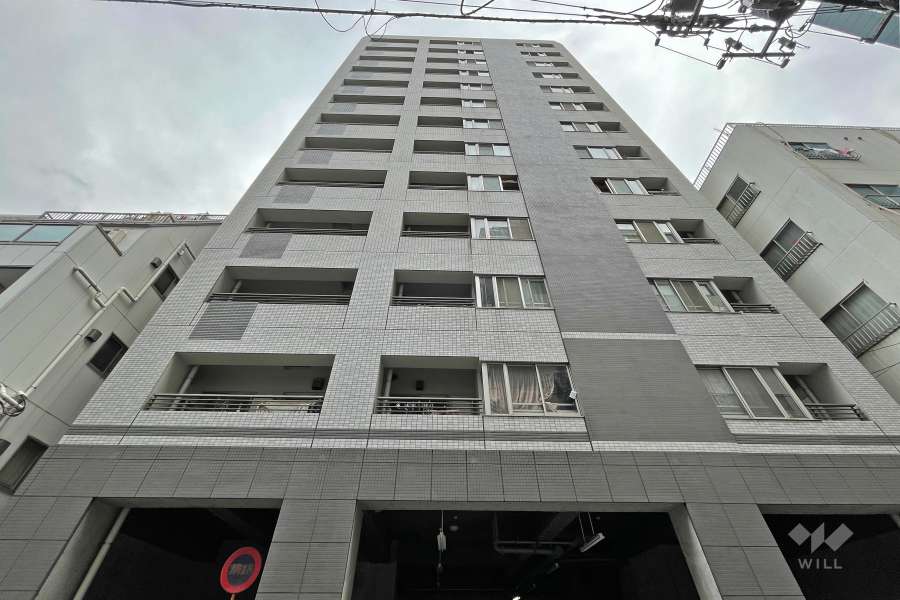 東急ドエルアルス大井一丁目の外観（西側から）