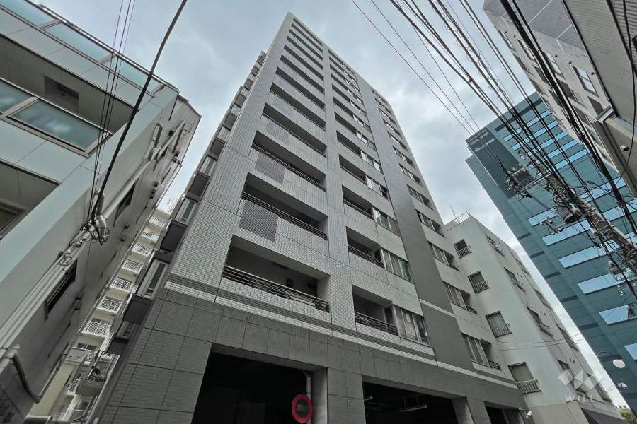 東急ドエルアルス大井一丁目の外観（北西側から）