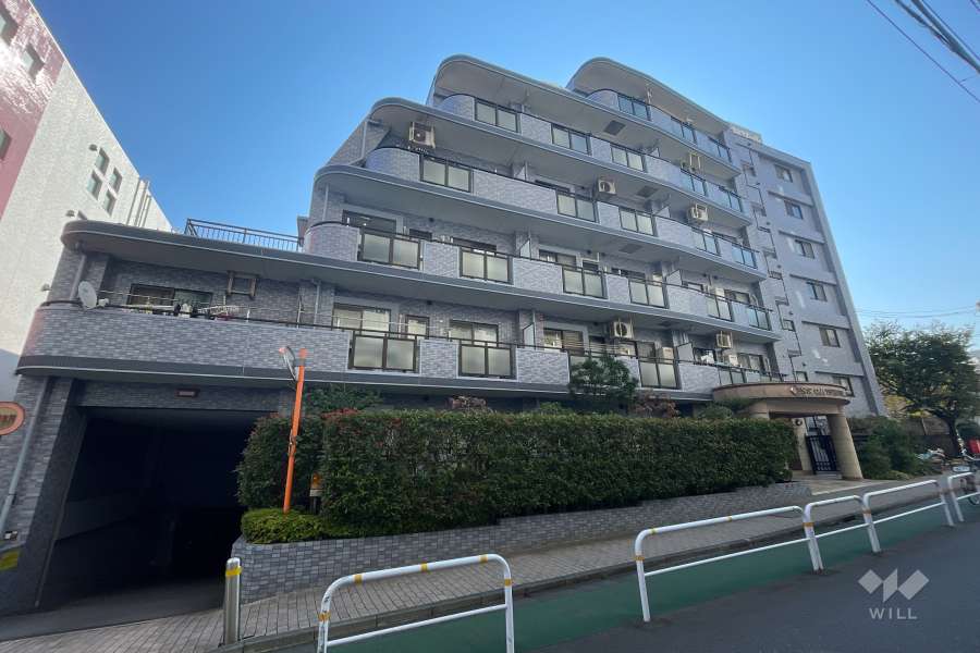 セザール大崎広小路の外観（北西側から）