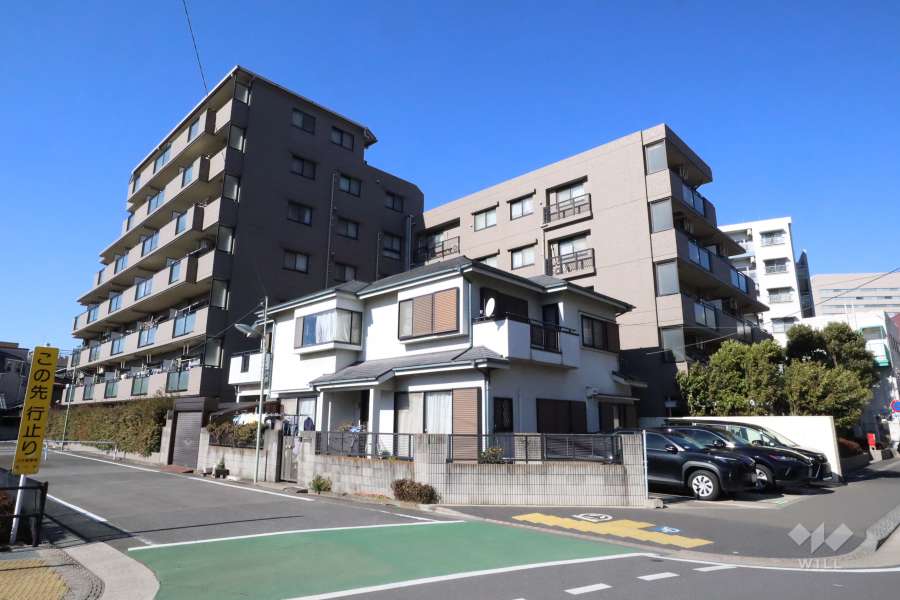 ナイスアーバン東大井の外観(南東側から)