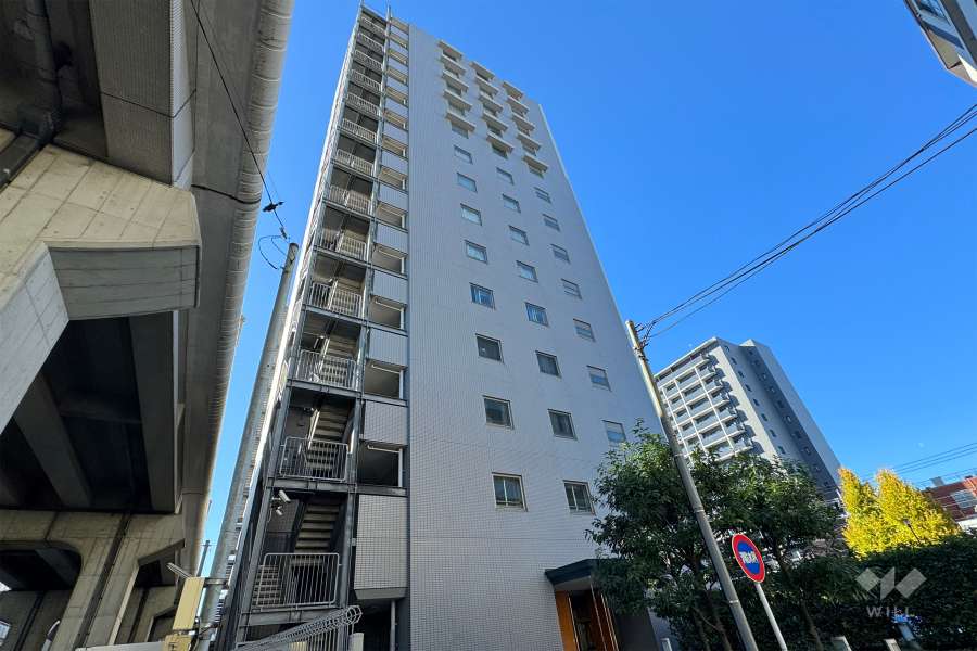 京急シティ立会川の外観（北東側から）