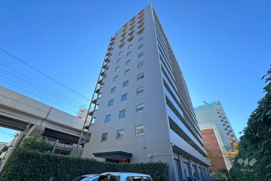 京急シティ立会川の外観（北西側から）