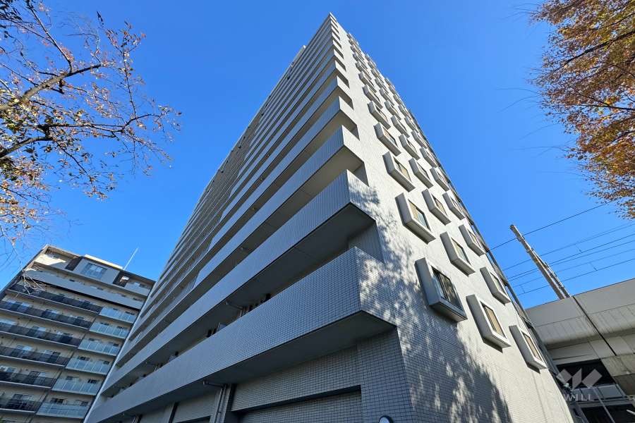 京急シティ立会川の外観（南西側から）