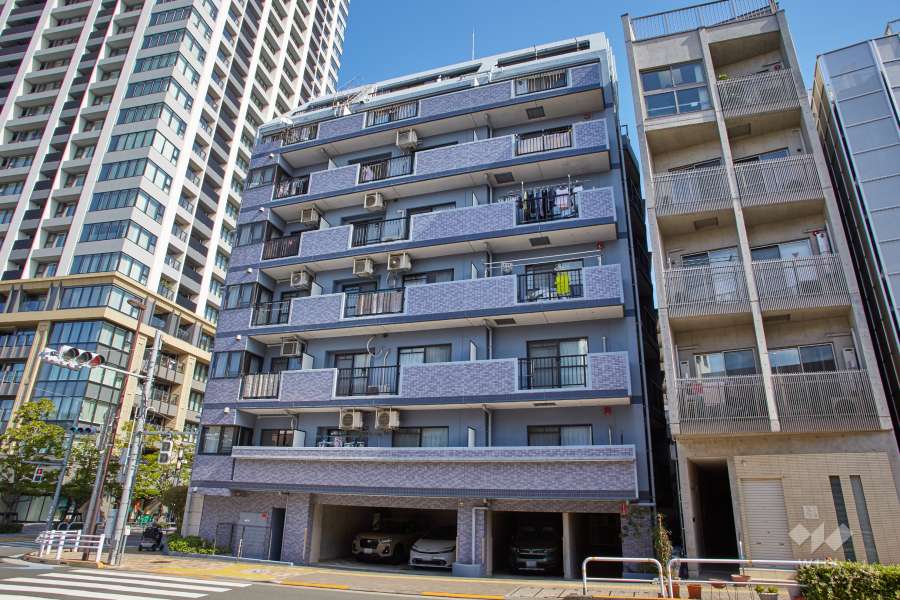 セザール第二大井町の外観（南西側から）