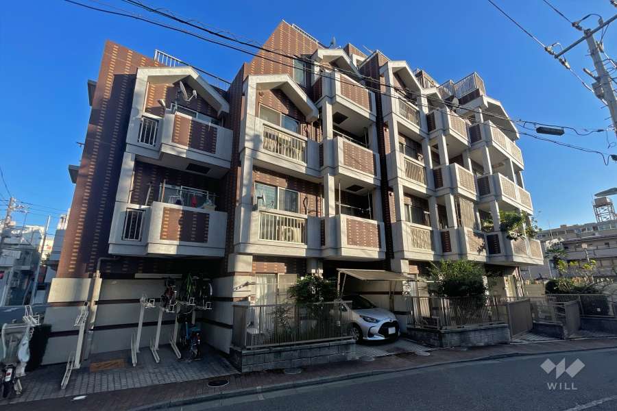 ジェイパーク東大井ビーマイセルフの外観（北西側から）