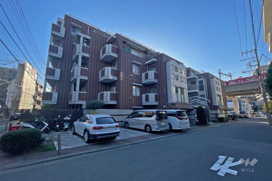 ジェイパーク東大井ビーマイセルフの外観（北東側から）