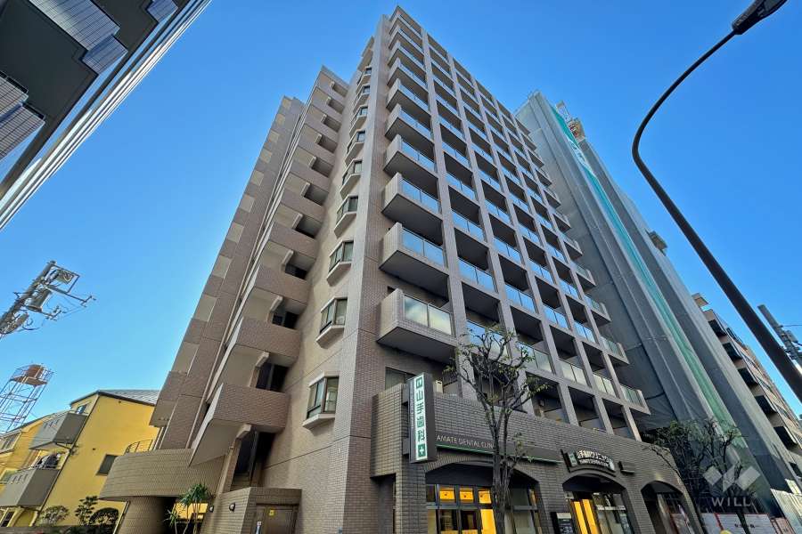 カーサ大井町の外観（北側から）