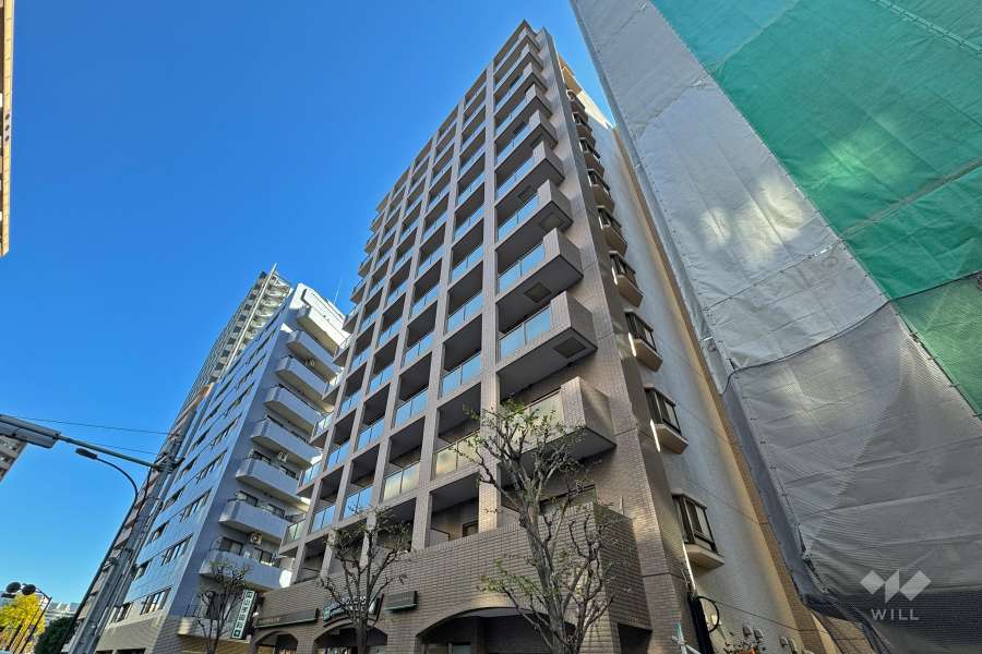 カーサ大井町の外観（北西側から）