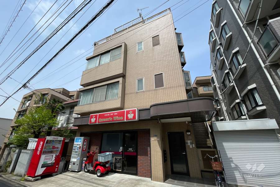 セザールガーデン不動前の外観（東側から）