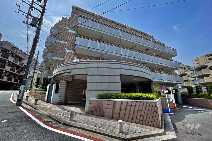 ジェイパーク不動前参番館の外観（北東側から）