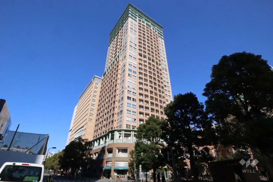 ザパークタワー東京サウスの外観(南西側から)