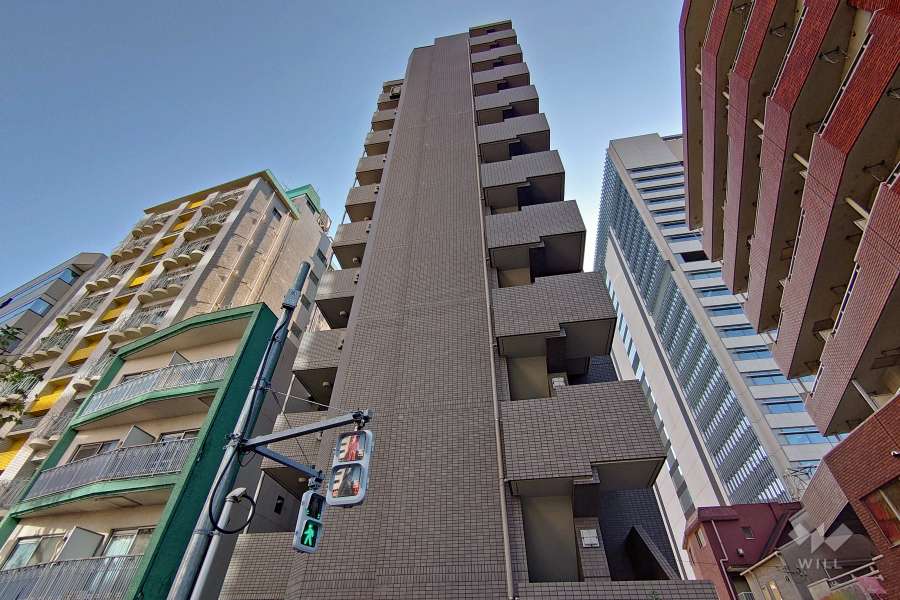 ルーブル五反田弐番館の外観（北側から）