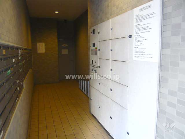 メールボックスと宅配ボックス