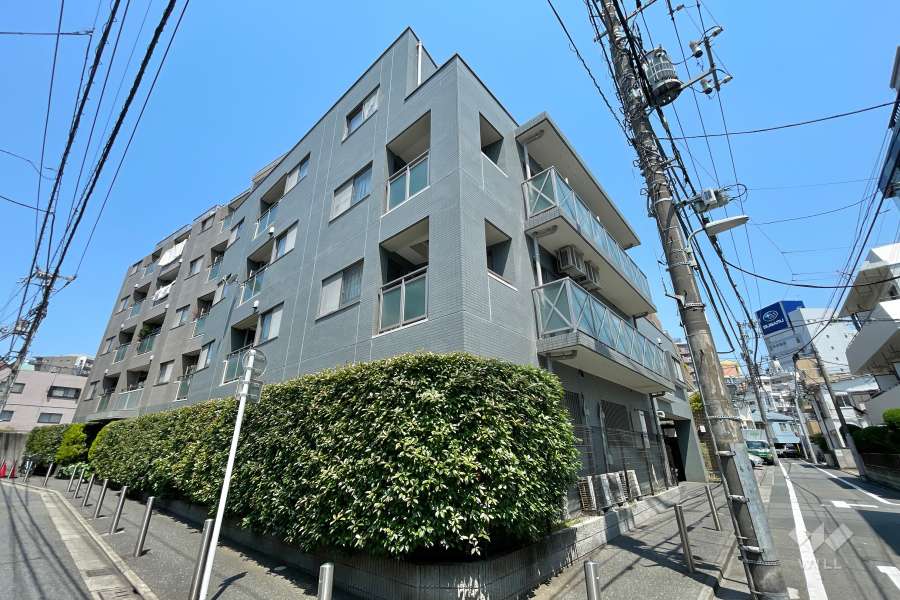 ガーデンホーム戸越銀座の外観（南東側から）
