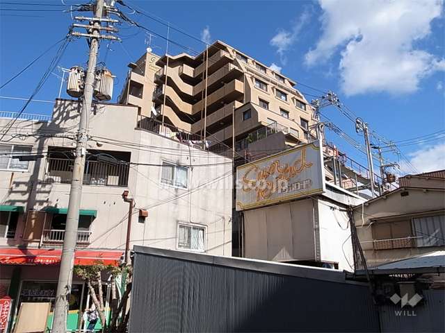 グリーントピア21セレーノ尼崎の外観（南西側から）