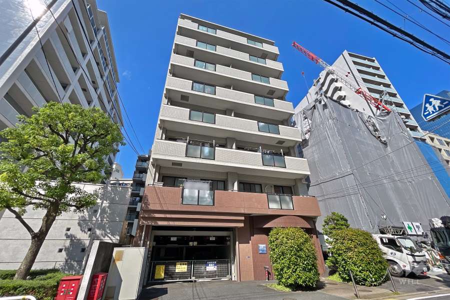 ユニーブル御殿山南の外観（南西側から）