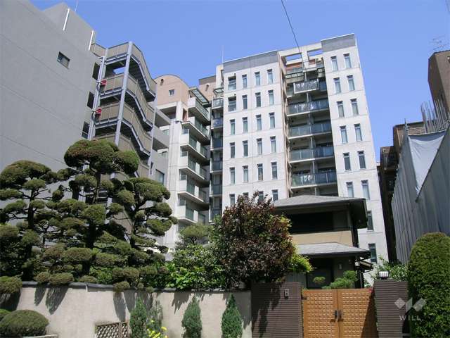 パレ塚口町の外観（南側から）