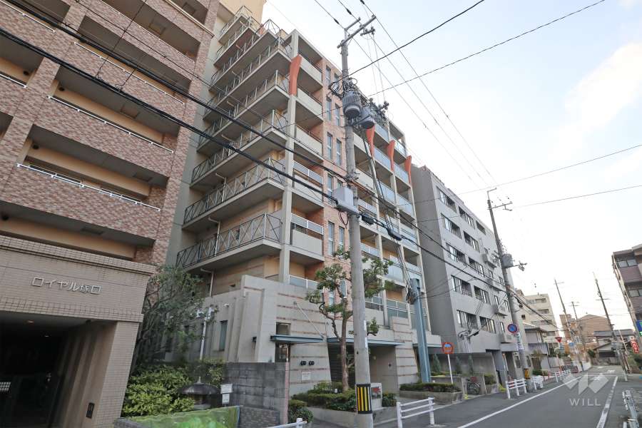 パレ塚口町の外観（北西側から）