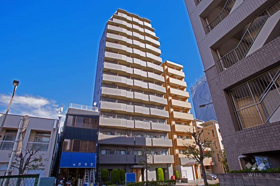 ルーブル大井町弐番館の外観（南西側から）