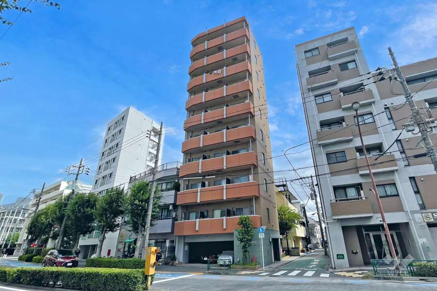パレホームズ武蔵小山の外観（南側から）